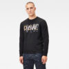 G-STAR Sweatshirt - Raw dot r sw ls black