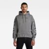 G-STAR Sweatshirt - Sleeve graphics loose hdd sw grey