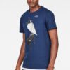 G-STAR T-Shirt - 30yr r t ss blue