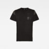 G-STAR T-Shirt - C&S Back Graphic + Loose R T SS Black