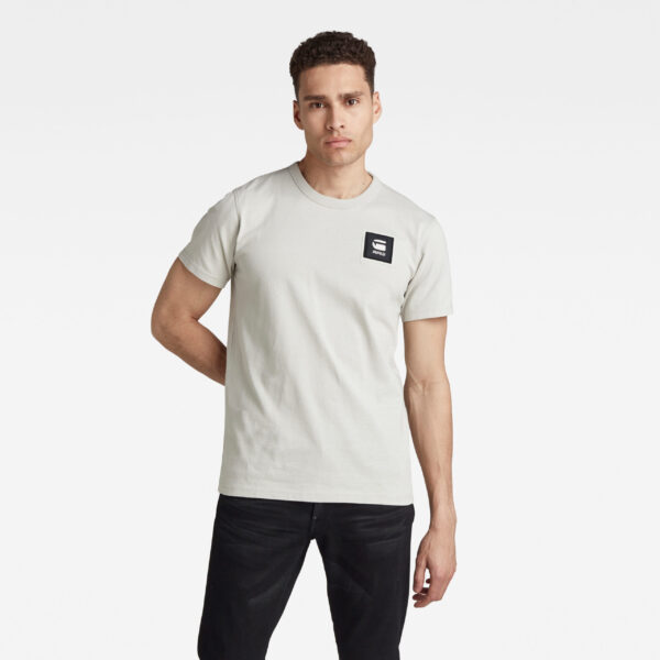 G-STAR T-shirt - Badge logo+ r t ss blue