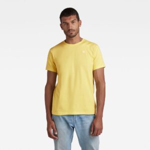 G-STAR T-shirt - Base-s r t ss yellow G-STAR T-shirt - Base-s r t ss yellow