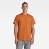 G-STAR T-shirt - Center logo loose r t orange