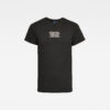 G-STAR T-shirt - Chest text graphic r t black