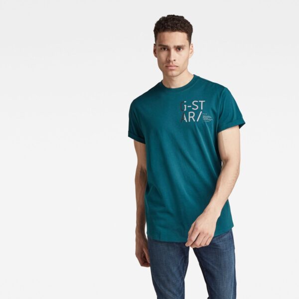 G-STAR T-shirt - Compact jersey o green G-STAR T-shirt - Compact jersey o green