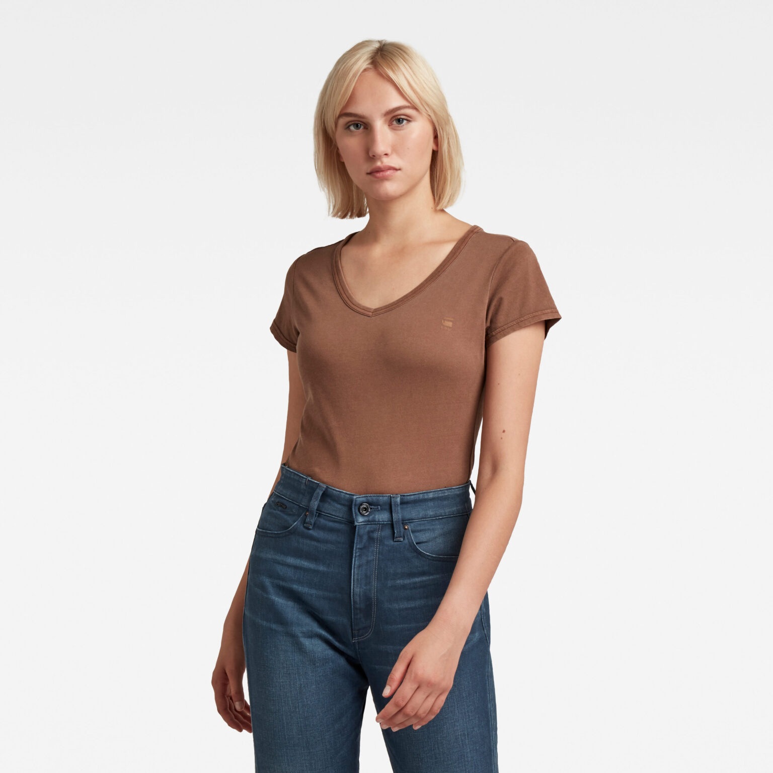 G-STAR T-shirt - Eyben slim in t wmn ss from brown