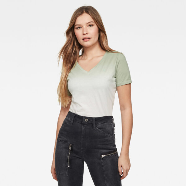 G-STAR T-shirt - Mysid dip in t wm ss creamy-pastel pea