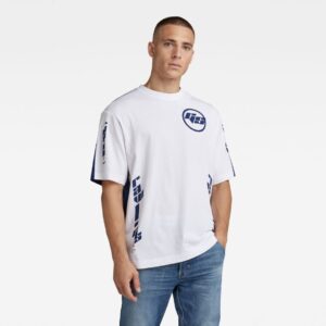 G-STAR T-shirt - Sobiru gr boxes r t white