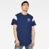 G-STAR T-shirt - Sport panel originals logo gr r t s royal blue
