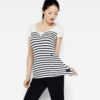 G-STAR T-shirt - Ultimate Stretch Short Sleeve T-shirt striped