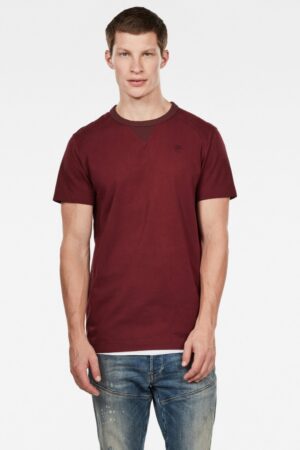 G-STAR T-shirt - Vacuol r t ss burgundy red G-STAR T-shirt - Vacuol r t ss burgundy red