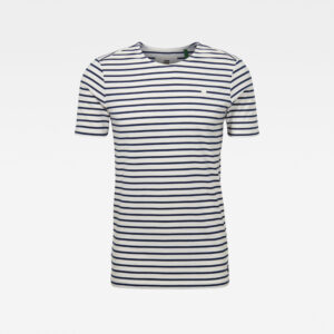 G-STAR T-shirt - Xartto r t ss white-dark blue