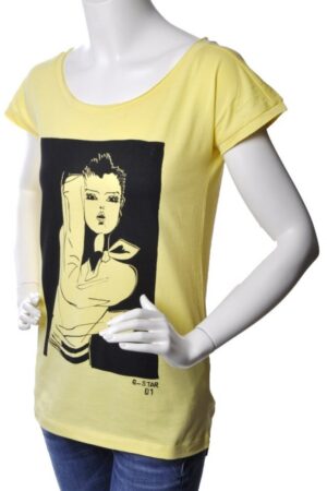 G-STAR T-shirt - cruz r t s/s yellow G-STAR T-shirt - cruz r t s/s yellow