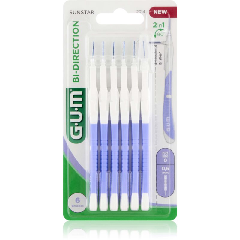 G.U.M Bi Direction Interdental Brush fogköztisztító kefék 0