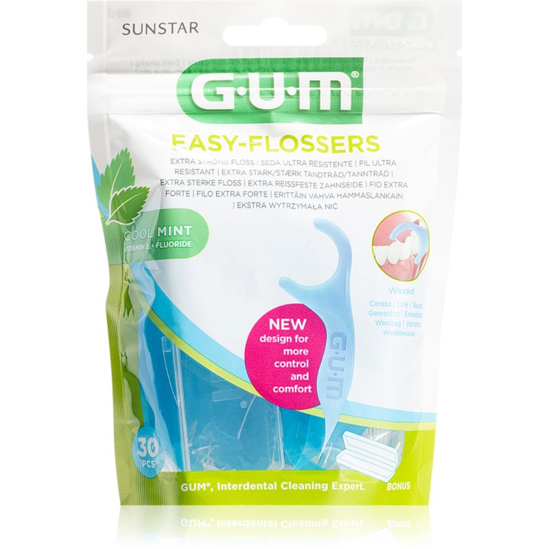 G.U.M Easy Floessers nagyon finom fogselyem fluoriddal és mentollal 30 db-Ár