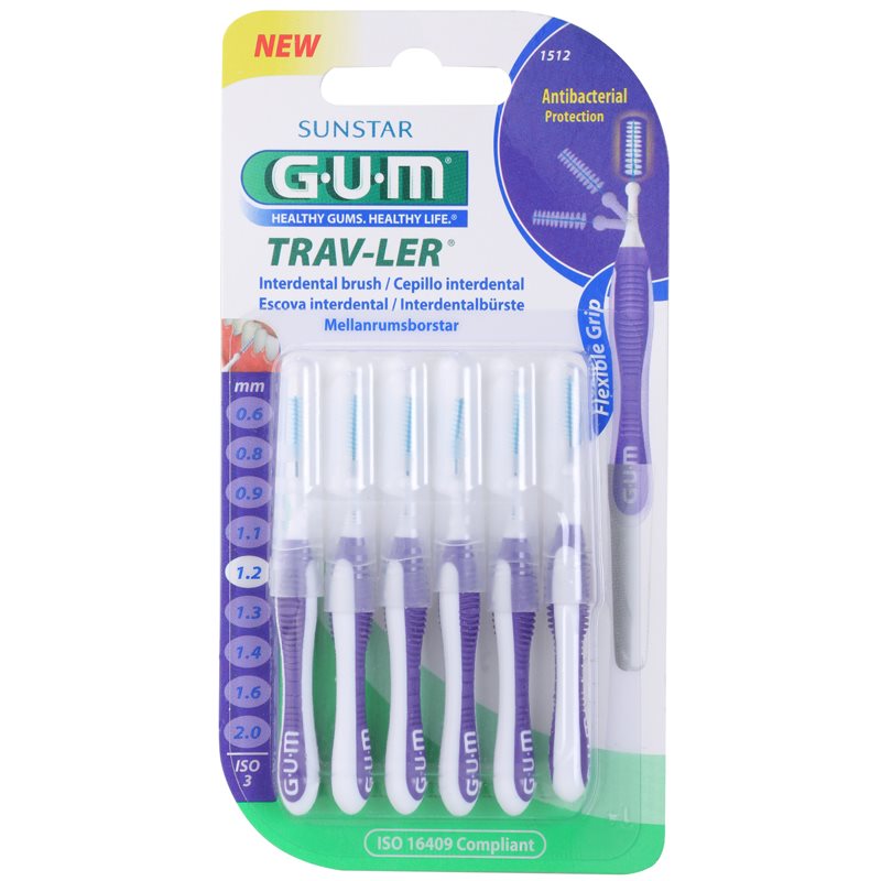 G.U.M Trav-Ler Interdental fogköztisztító kefék 1