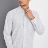 G617 DEWBERRY LINEN SHIRT-WHITE