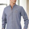 G674 DEWBERRY MEN'S SHIRT-DENIM BLUE-4