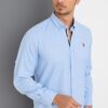G674 DEWBERRY MEN'S SHIRT-LIGHT BLUE