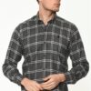 G699 DEWBERRY MEN'S SHIRT-ANTHRACITE