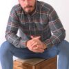 G700 DEWBERRY MEN'S SHIRT-ANTHRACITE