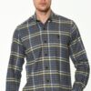G700 DEWBERRY MEN'S SHIRT-NAVY BLUE