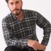 G701 DEWBERRY MEN'S SHIRTS-BLACK
