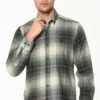 G702 DEWBERRY MEN'S SHIRT-GREEN
