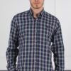 G718 DERBERRY MEN'S SHIRT-NAVY BLUE
