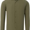 G726 DEWBERRY MENS SHIRT-GREEN
