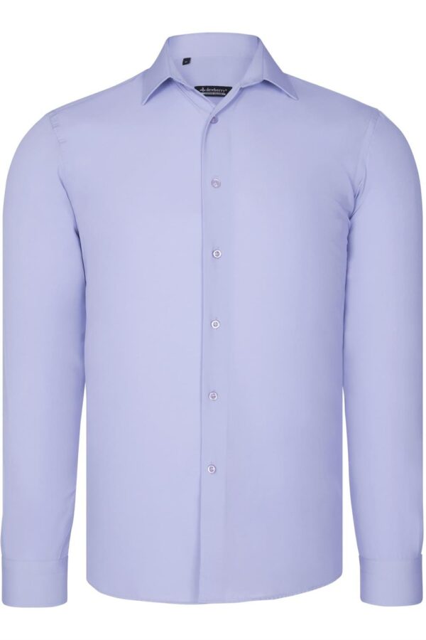 G726 DEWBERRY MENS SHIRTS-LILAC