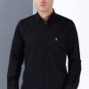 G985 DEWBERRY MEN'S SHIRT-BLACK