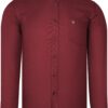 G985 DEWBERRY MEN'S SHIRT-BURGUNDY