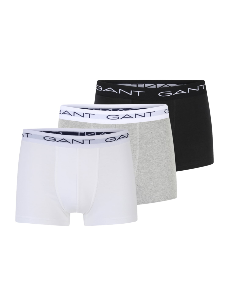GANT Boxeralsók  kék / szürke melír / fekete / fehér-Ár