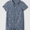 GAP Baby Denim Jumpsuit - Boys