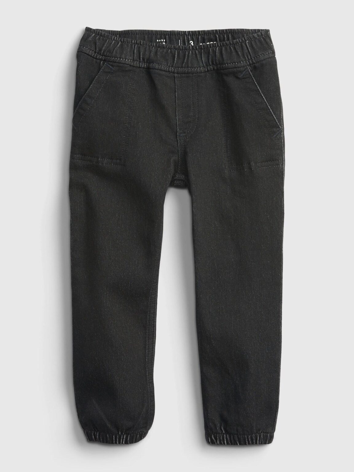 GAP Baby Genies Black Denim Joggers - Boys