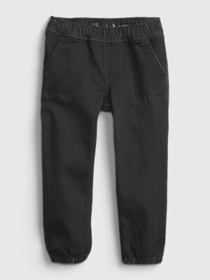 GAP Baby Genies Black Denim Joggers - Boys
