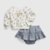 GAP Baby Set Sweatshirt & Skirt - Girls