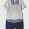 GAP Baby Striped Jumpsuit - Boys