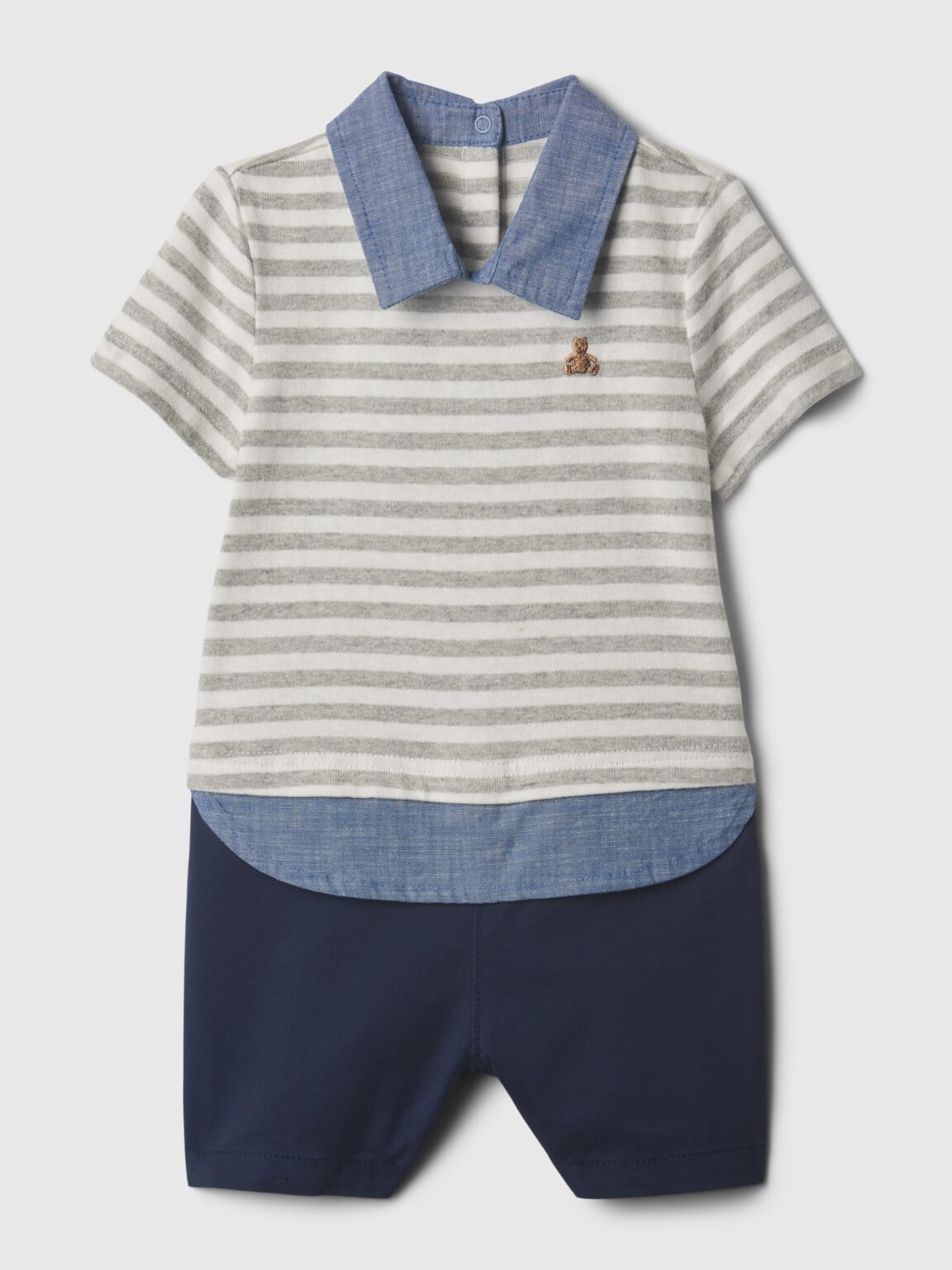 GAP Baby Striped Jumpsuit - Boys