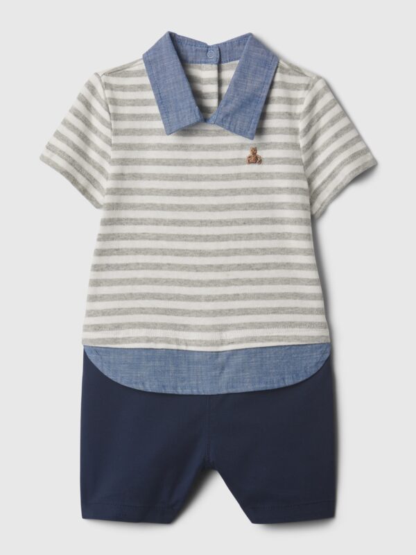 GAP Baby Striped Jumpsuit - Boys