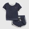 GAP Baby Terry Set T-shirt & Shorts - Boys
