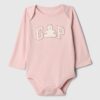 GAP Baby bodysuit with logo - Girls