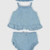 GAP Baby denim set with headband - Girls