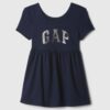 GAP Baby dress with logo - Girls