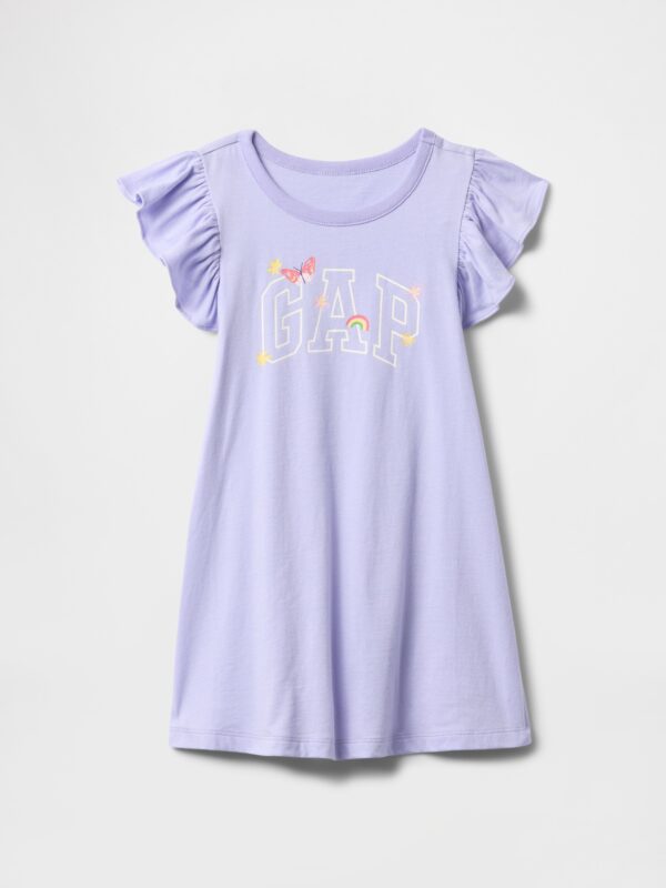 GAP Baby dress with logo - Girls
