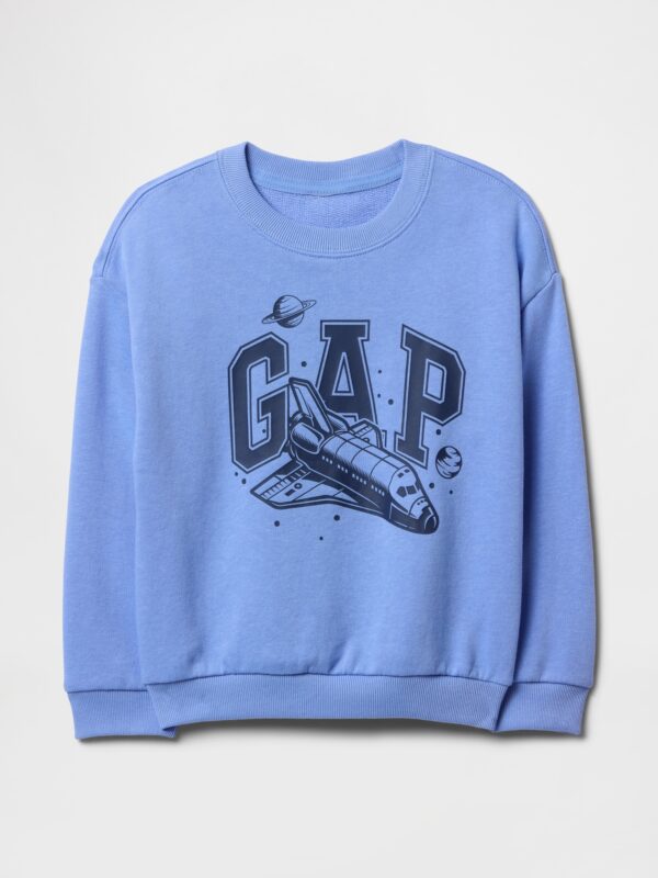 GAP Baby oversize sweatshirt with logo - Boys