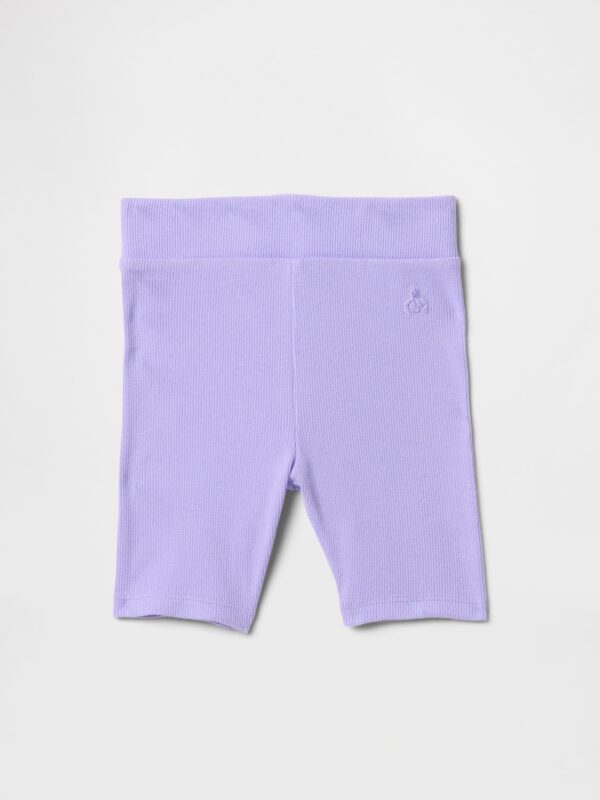 GAP Baby ribbed biker shorts - Girls