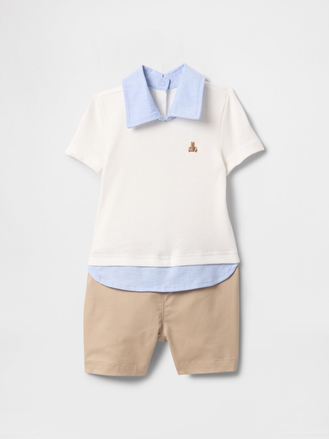 GAP Baby set of polo shirt and shorts - Boys