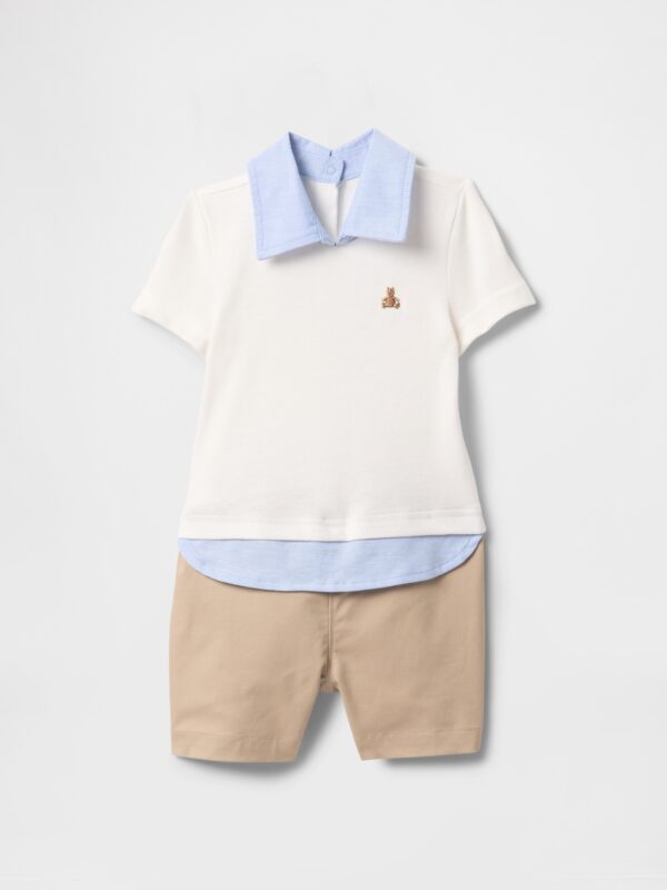 GAP Baby set of polo shirt and shorts - Boys